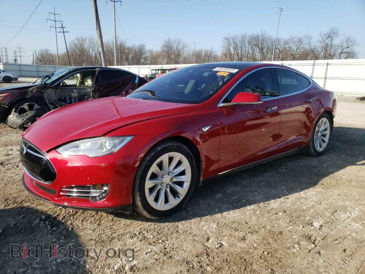 Photo 5YJSA1H28FF100620 - TESLA MODEL S 2015