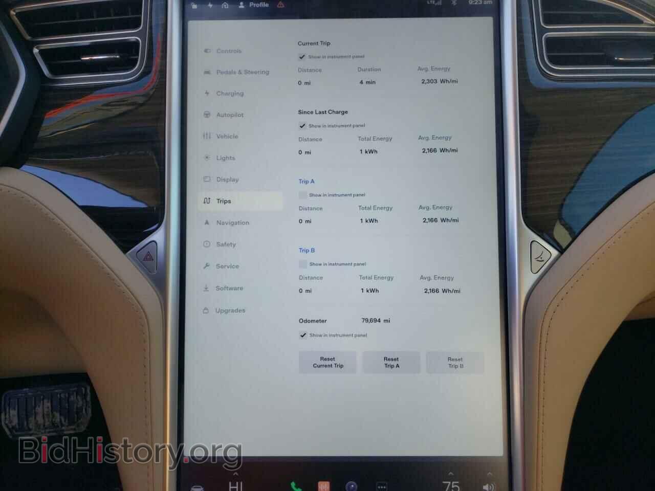 2015 TESLA MODEL S - VIN: 5YJSA1H28FF100620 - Photo 9