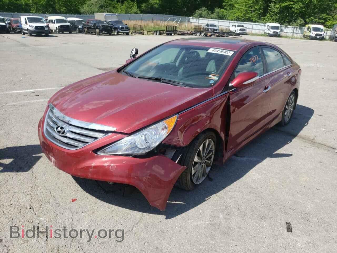 2014 HYUNDAI SONATA - VIN: 5NPEC4AC8EH856430 - Фото 2