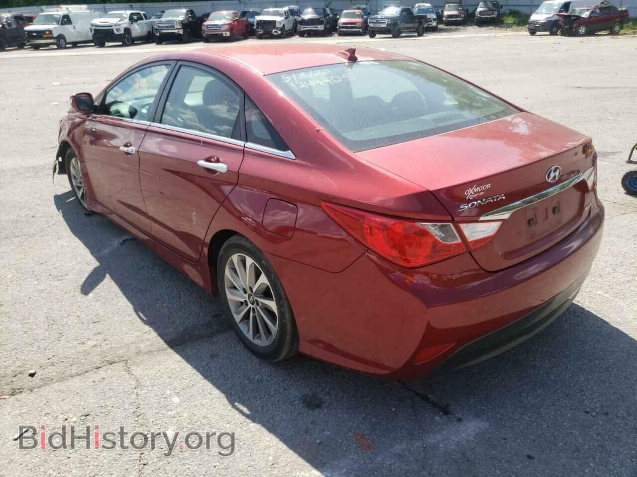 2014 HYUNDAI SONATA - VIN: 5NPEC4AC8EH856430 - Фото 3