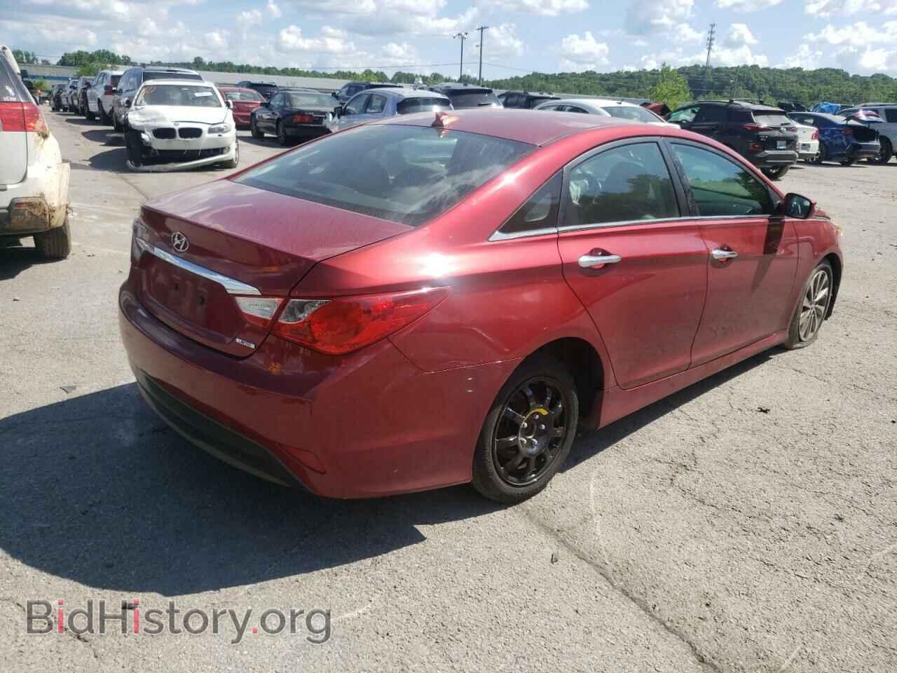 2014 HYUNDAI SONATA - VIN: 5NPEC4AC8EH856430 - Фото 4