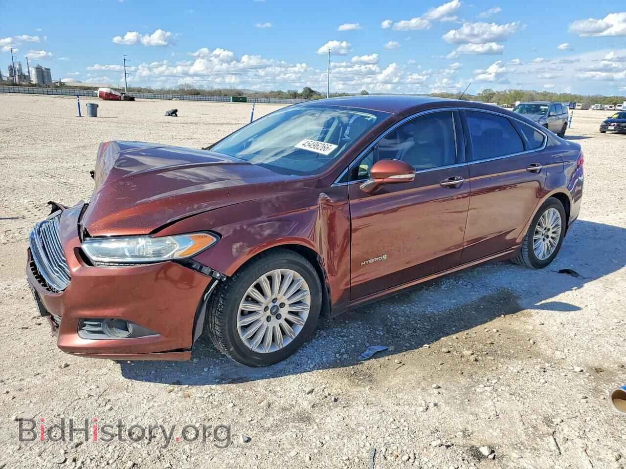 Photo 3FA6P0LU1GR173112 - FORD FUSION 2016