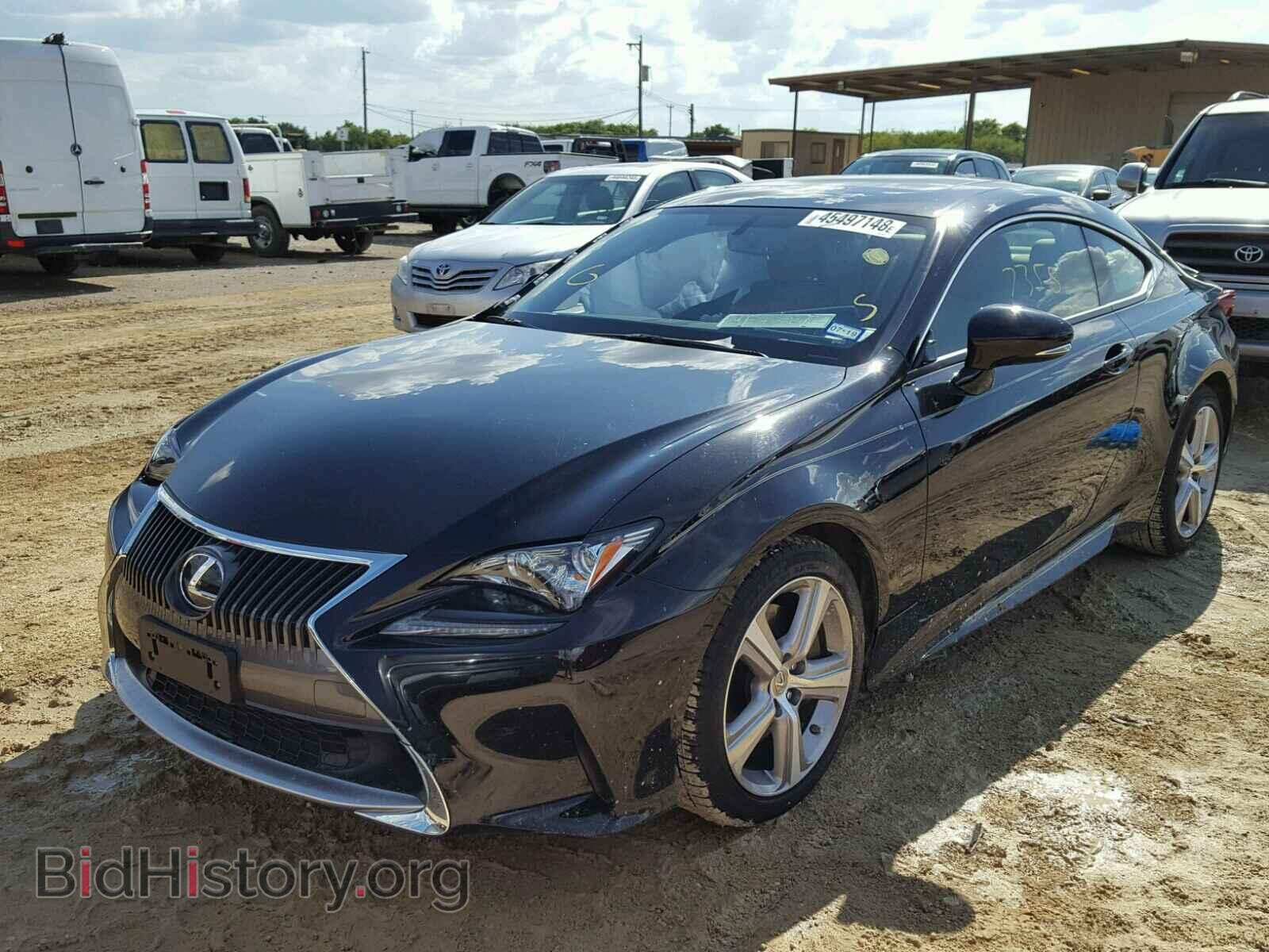 2016 LEXUS RC - VIN: JTHHA5BC9G5002362 - Фото 2