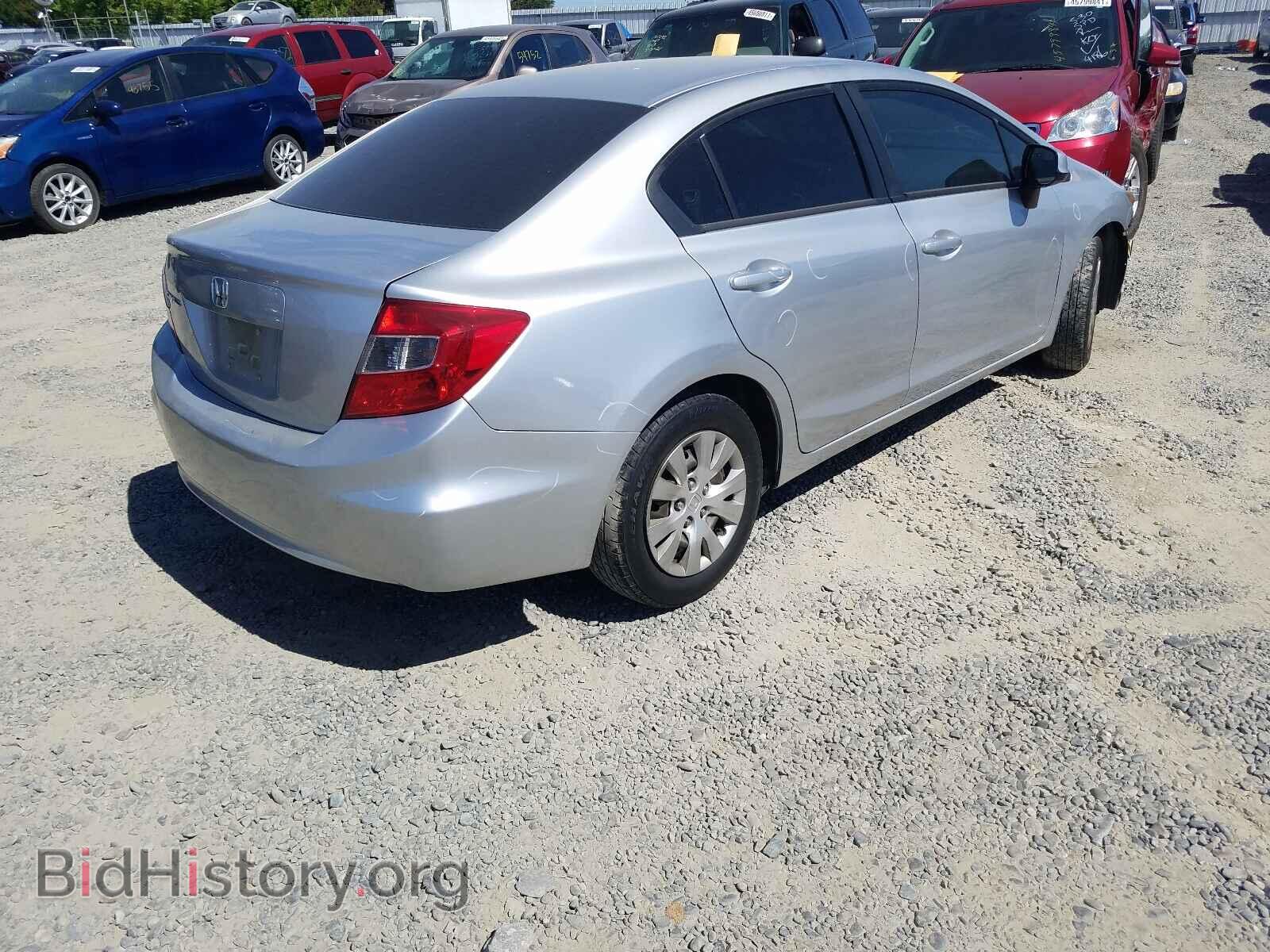 2012 HONDA CIVIC - VIN: 19XFB2F52CE337994 - Фото 4