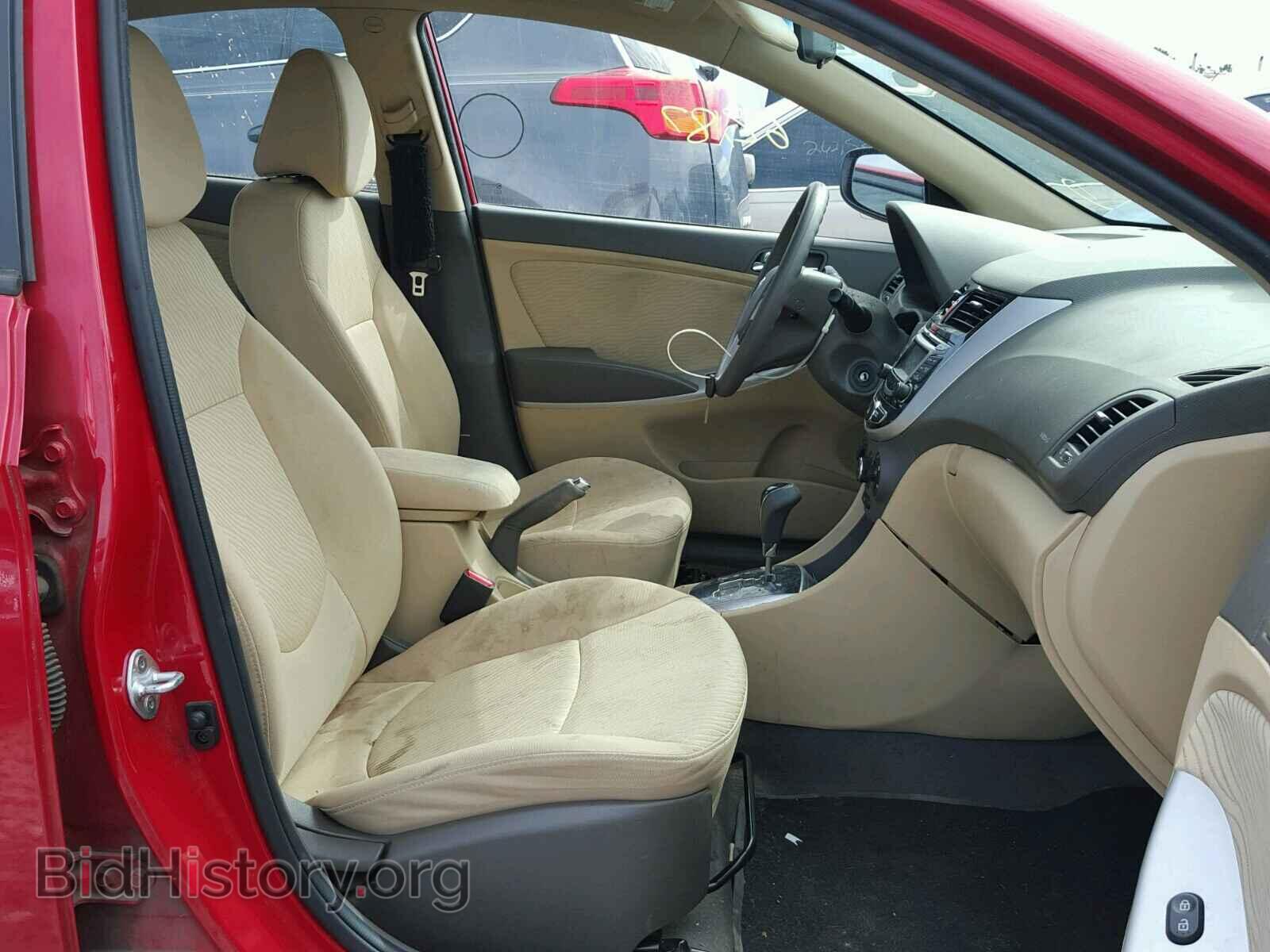 2013 HYUNDAI ACCENT - VIN: KMHCU4AE4DU576722 - Фото 5