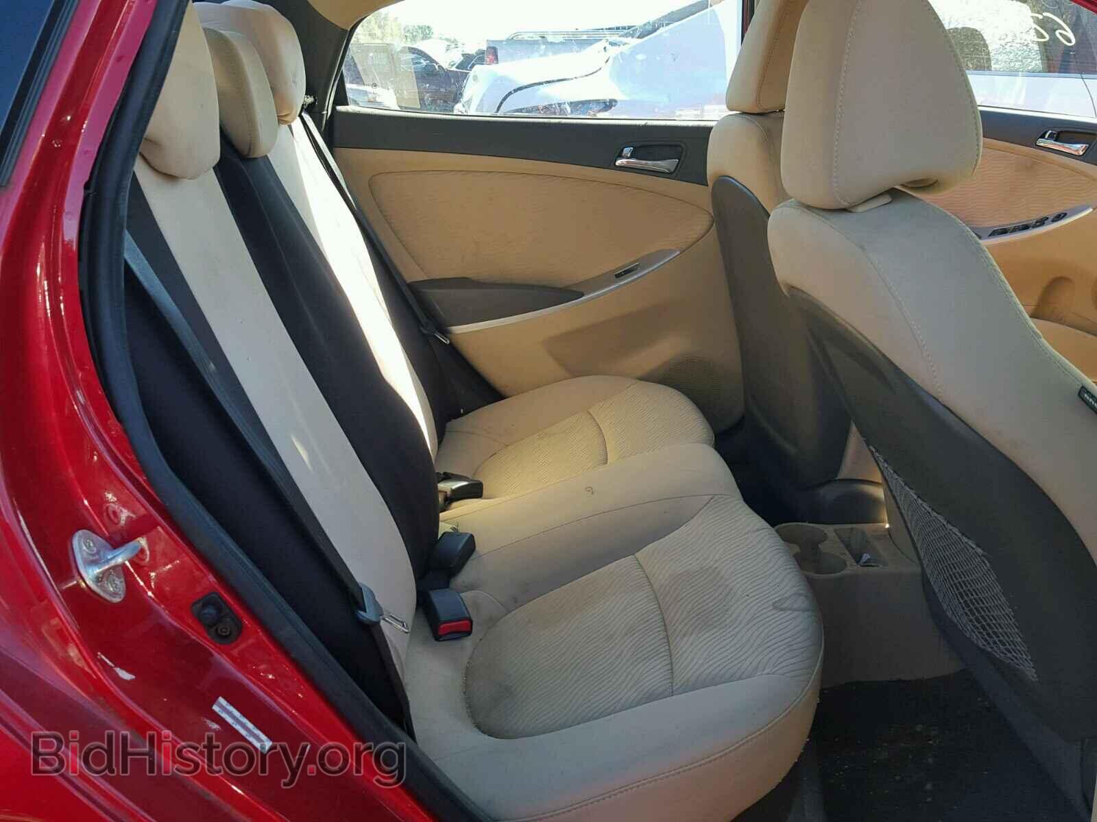 2013 HYUNDAI ACCENT - VIN: KMHCU4AE4DU576722 - Фото 6