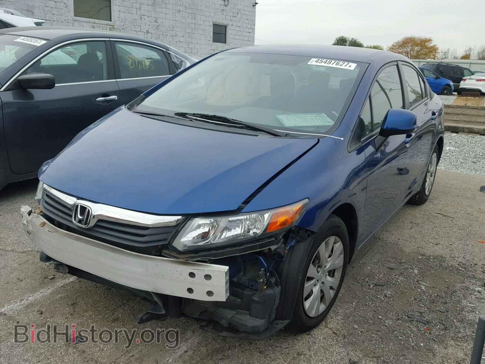 2012 HONDA CIVIC - VIN: 19XFB2F56CE019084 - Фото 2