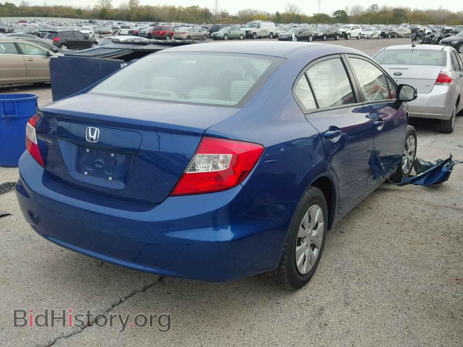 2012 HONDA CIVIC - VIN: 19XFB2F56CE019084 - Фото 4
