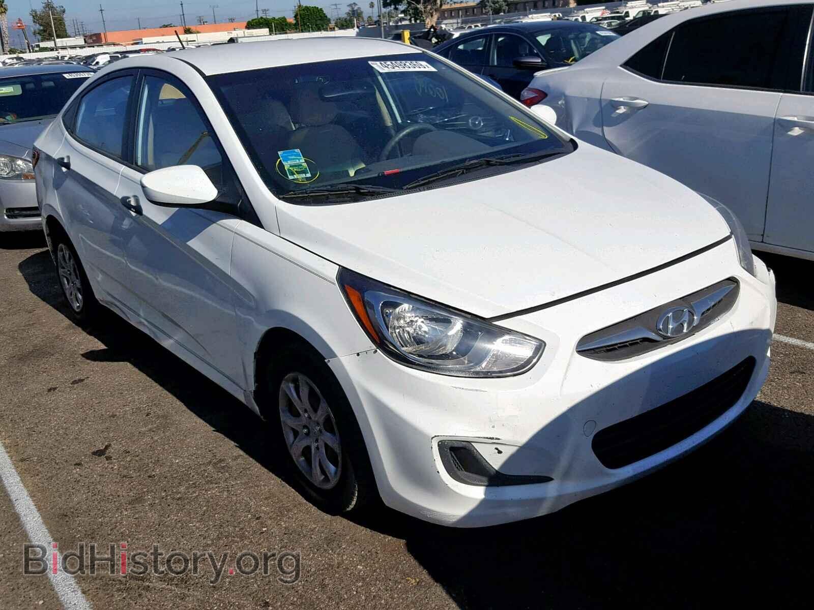 Photo KMHCT4AE1CU095957 - HYUNDAI ACCENT 2012