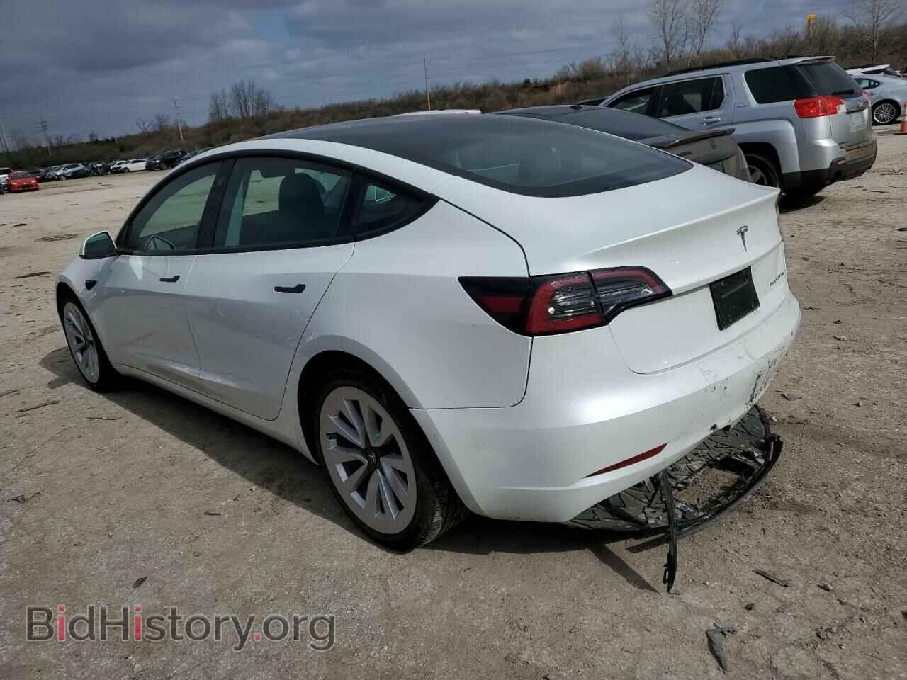 2022 TESLA MODEL 3 - VIN: 5YJ3E1EB6NF210982 - Photo 2