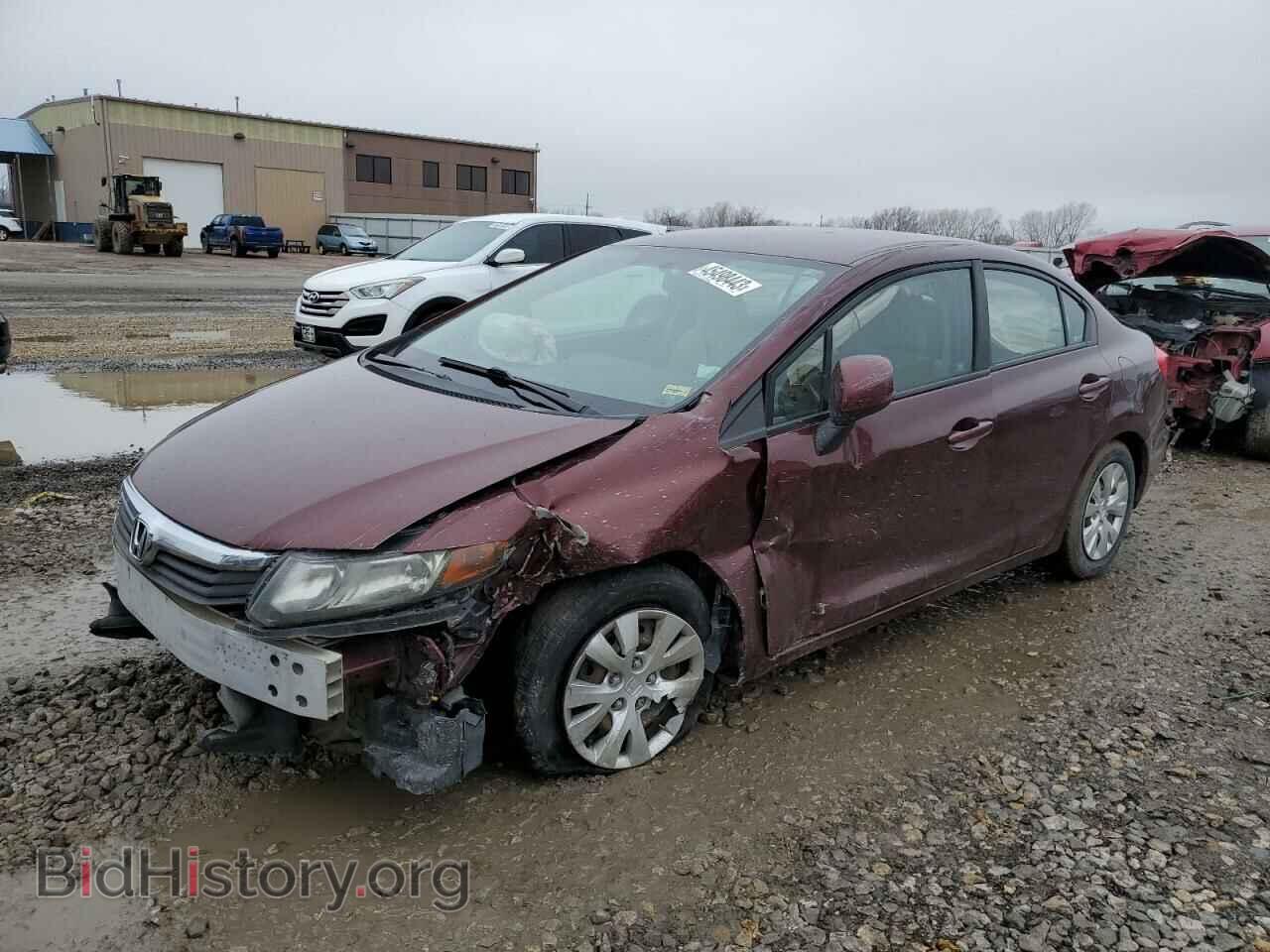 Фотография 19XFB2F51CE083999 - HONDA CIVIC 2012