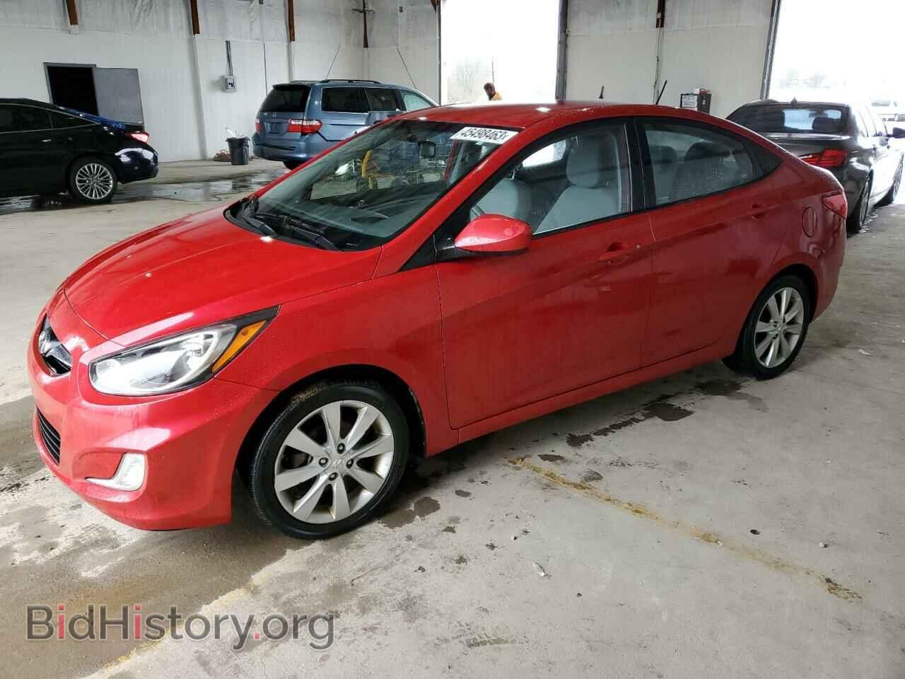 Photo KMHCU4AE9CU169672 - HYUNDAI ACCENT 2012