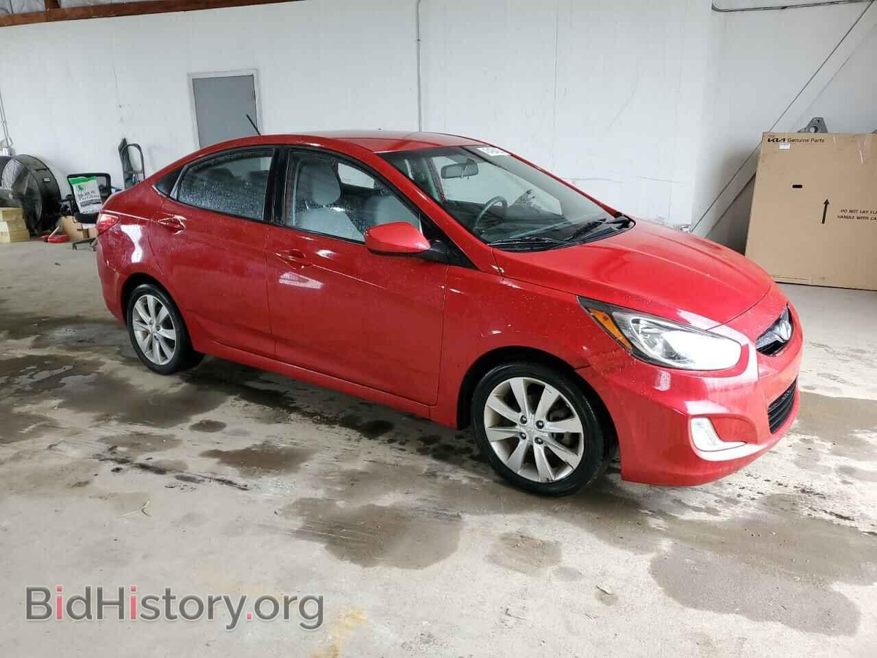 2012 HYUNDAI ACCENT - VIN: KMHCU4AE9CU169672 - Фото 4