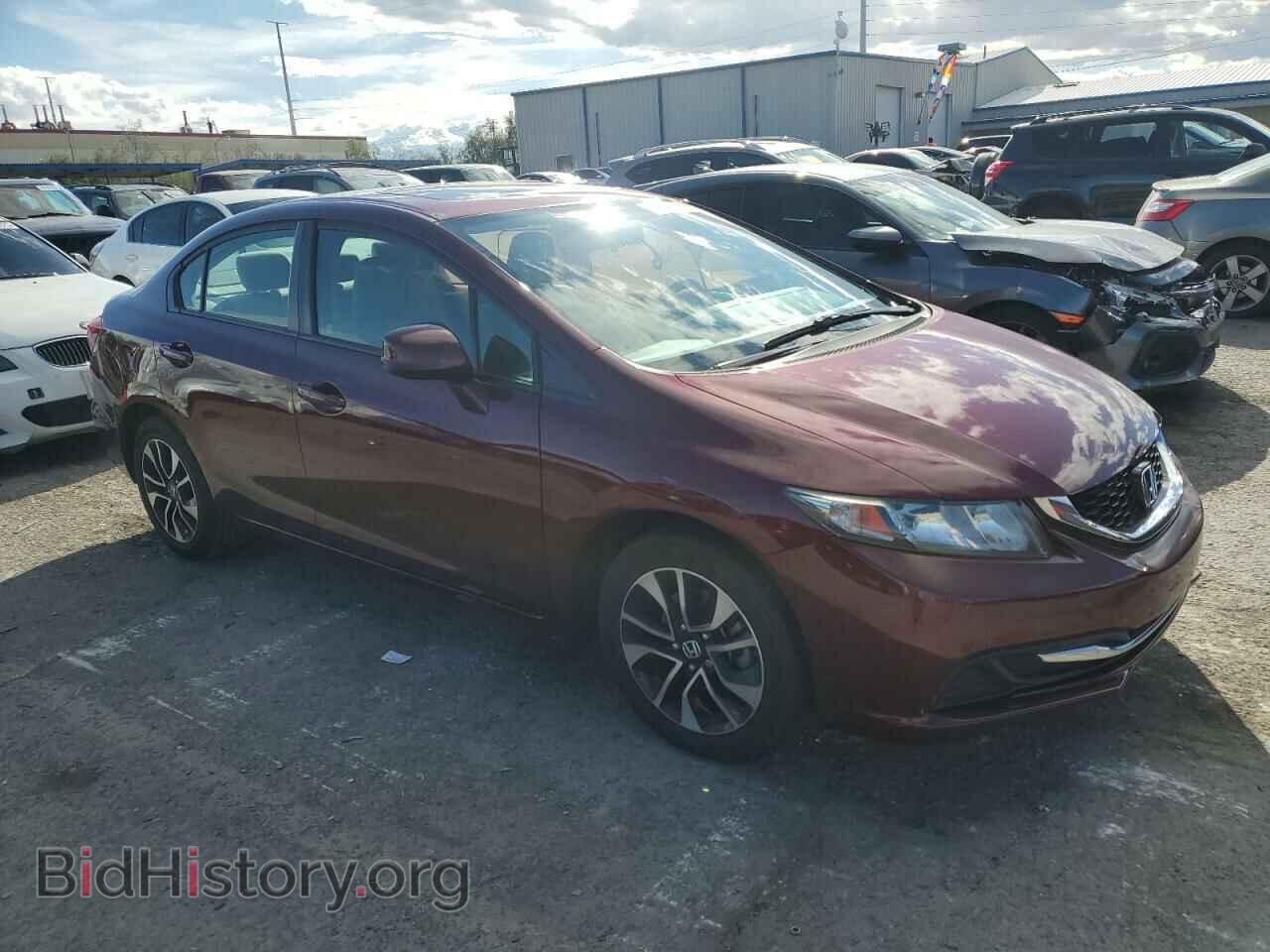 2013 HONDA CIVIC - VIN: 2HGFB2F87DH555561 - Фото 4