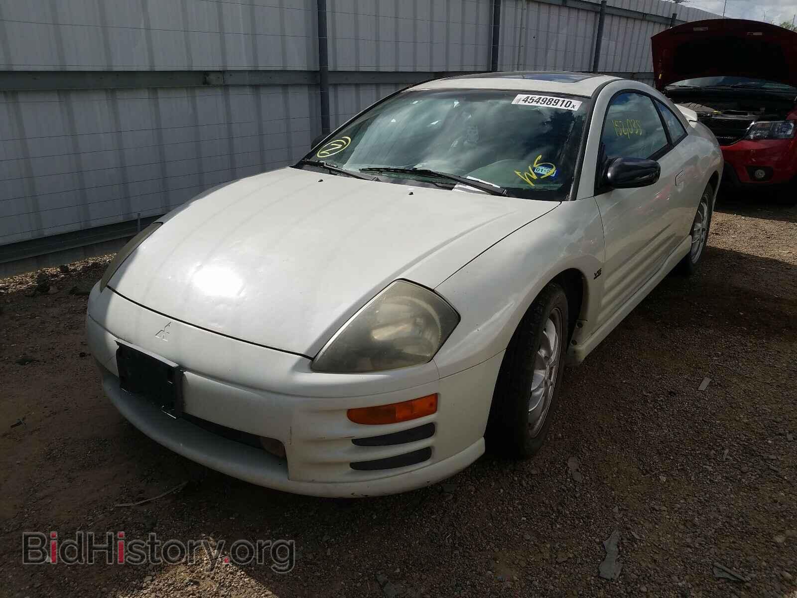 2002 MITSUBISHI ECLIPSE - VIN: 4A3AC54H12E053155 - Фото 2
