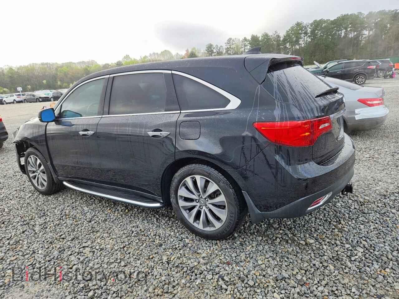 2014 ACURA MDX - VIN: 5FRYD3H42EB001089 - Фото 2