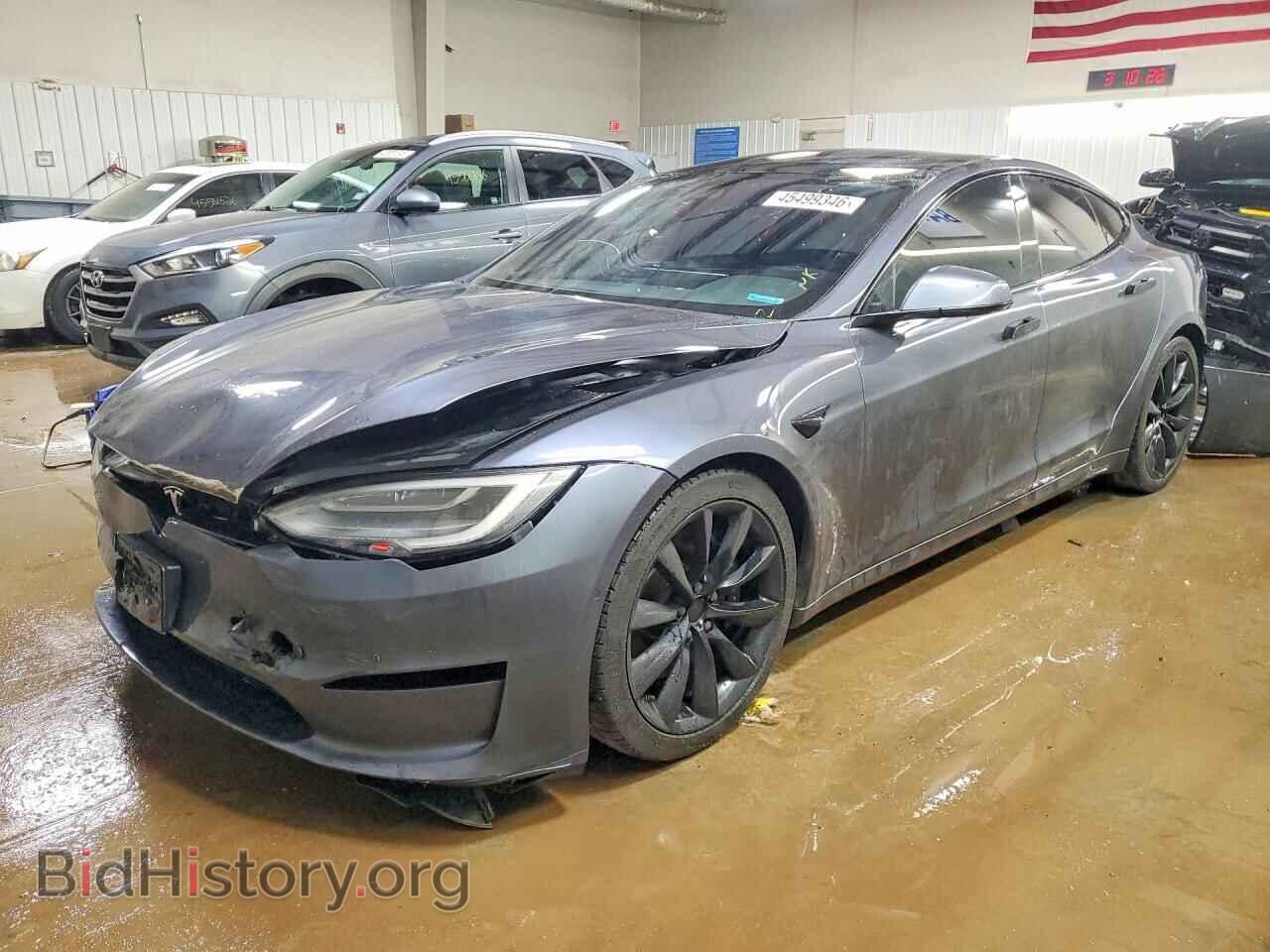 Фотография 5YJSA1E67MF451605 - TESLA MODEL S 2021
