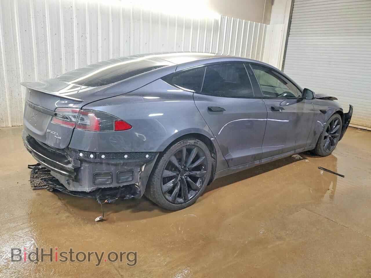 2021 TESLA MODEL S - VIN: 5YJSA1E67MF451605 - Фото 3
