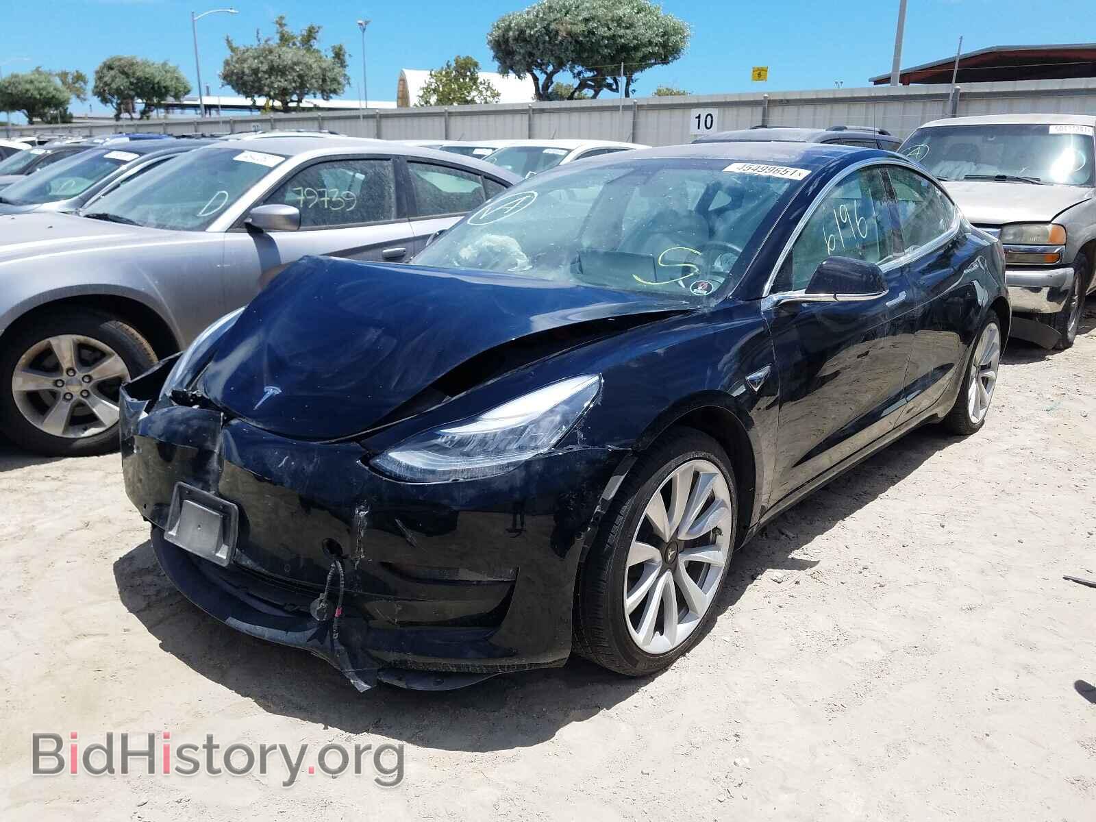 2019 TESLA MODEL 3 - VIN: 5YJ3E1EA6KF302239 - Фото 2