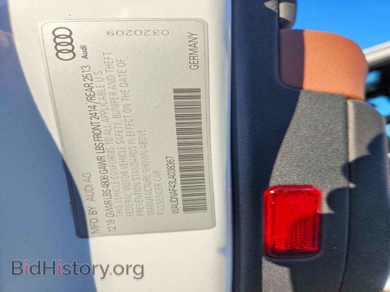 2020 AUDI A4 - VIN: WAUDNAF43LA038367 - Фото 12