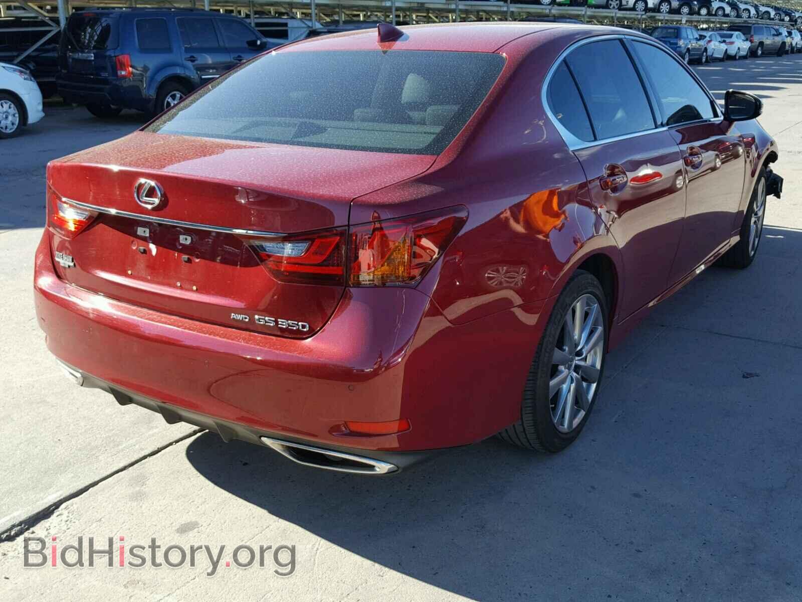 2015 LEXUS GS350 - VIN: JTHCE1BL3FA005495 - Фото 4