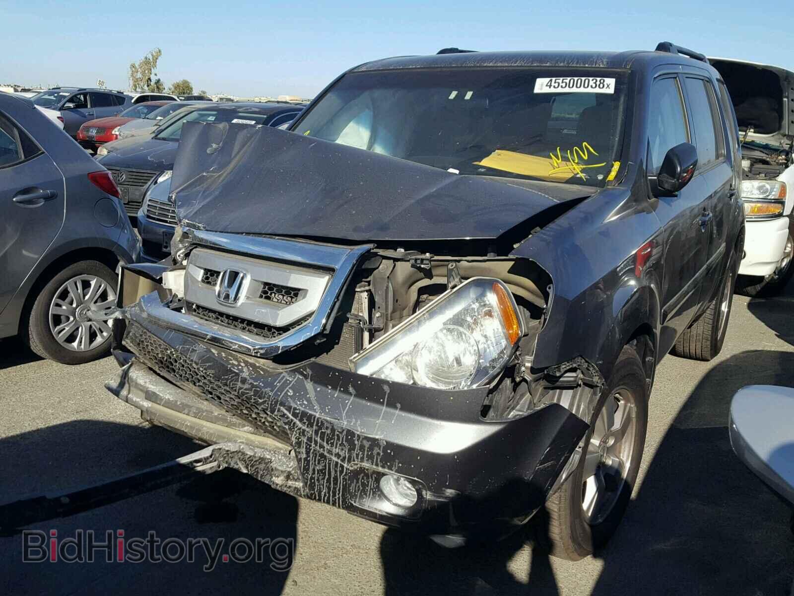 2011 HONDA PILOT EX - VIN: 5FNYF4H46BB062751 - Фото 2