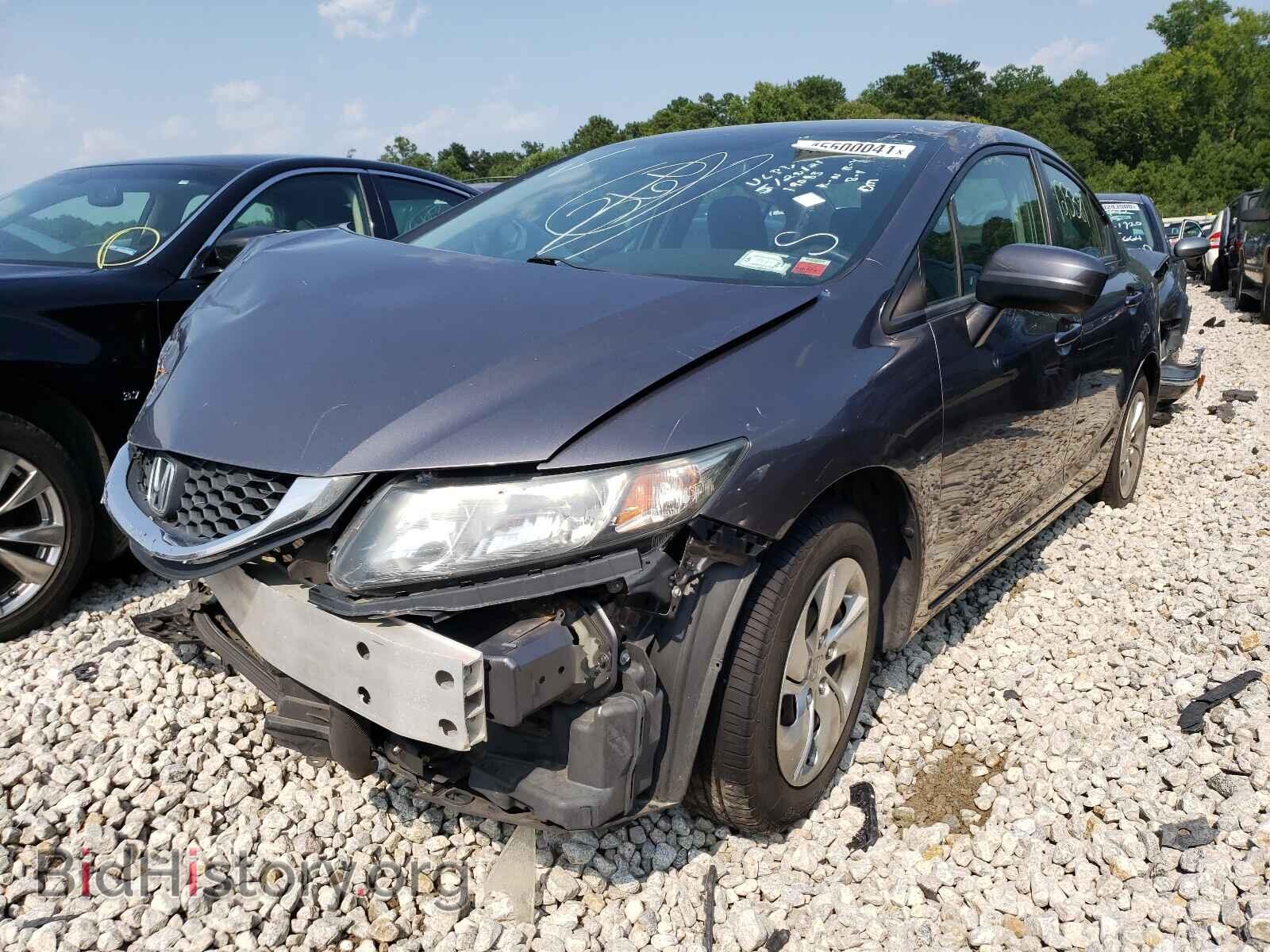 2015 HONDA CIVIC - VIN: 19XFB2F52FE246325 - Фото 2