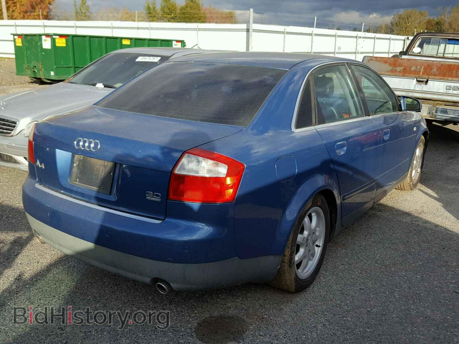 2002 AUDI A4 - VIN: WAULT68E92A226457 - Photo 4