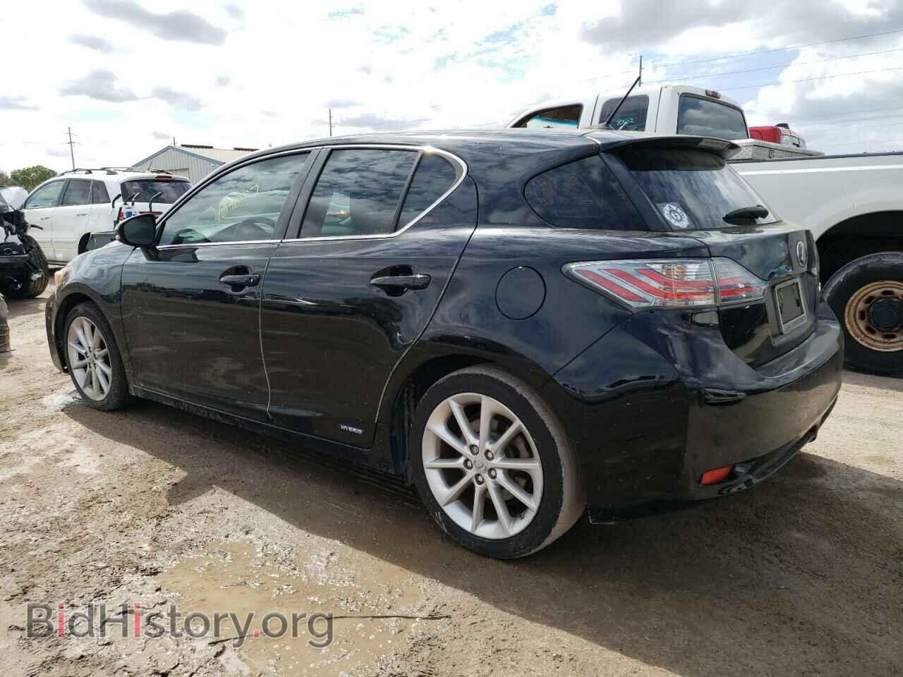 2012 LEXUS CT 200 - VIN: JTHKD5BH6C2114475 - Фото 2