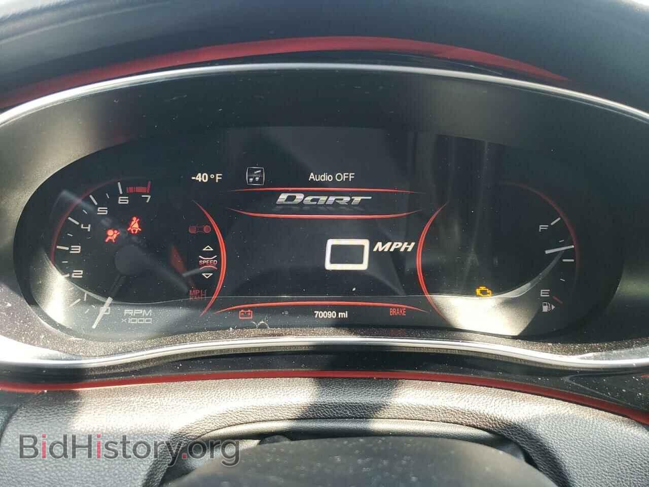 2014 DODGE DART - VIN: 1C3CDFDH7ED768034 - Фото 9