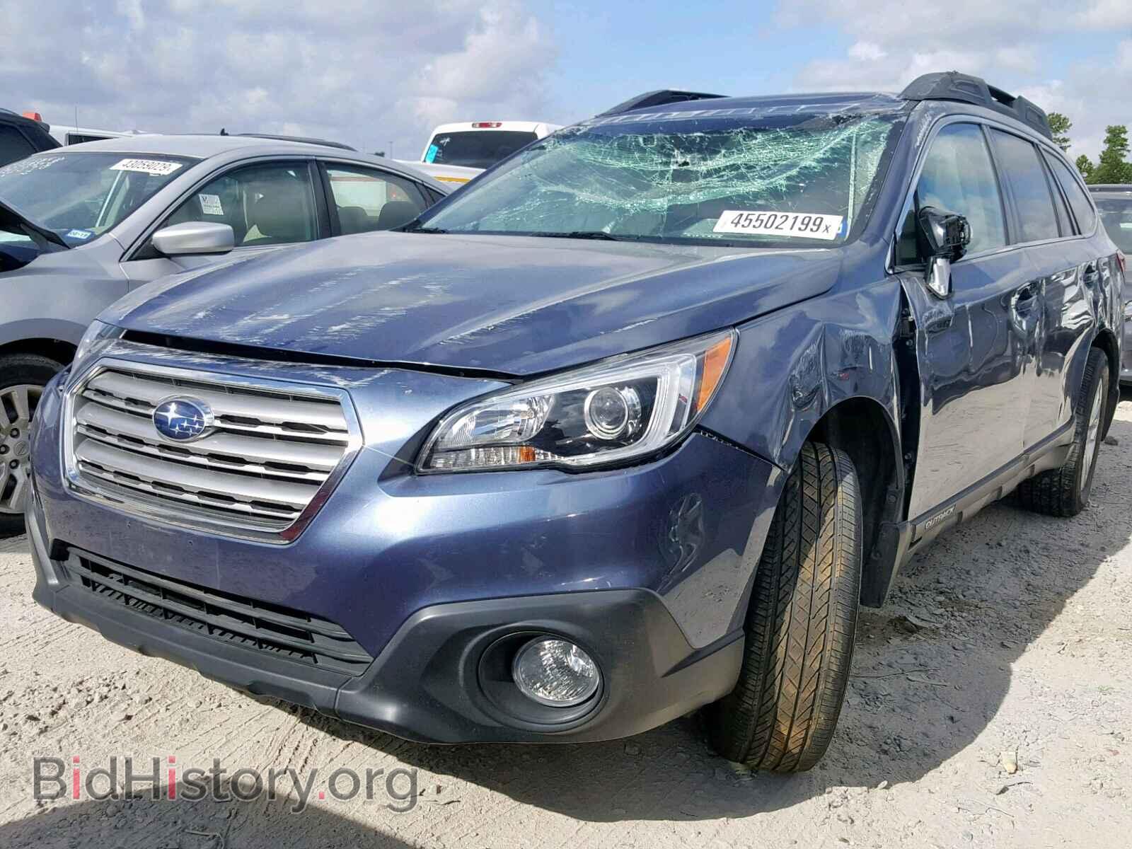 2016 SUBARU OUTBACK 2. - VIN: 4S4BSBFC4G3310138 - Фото 2