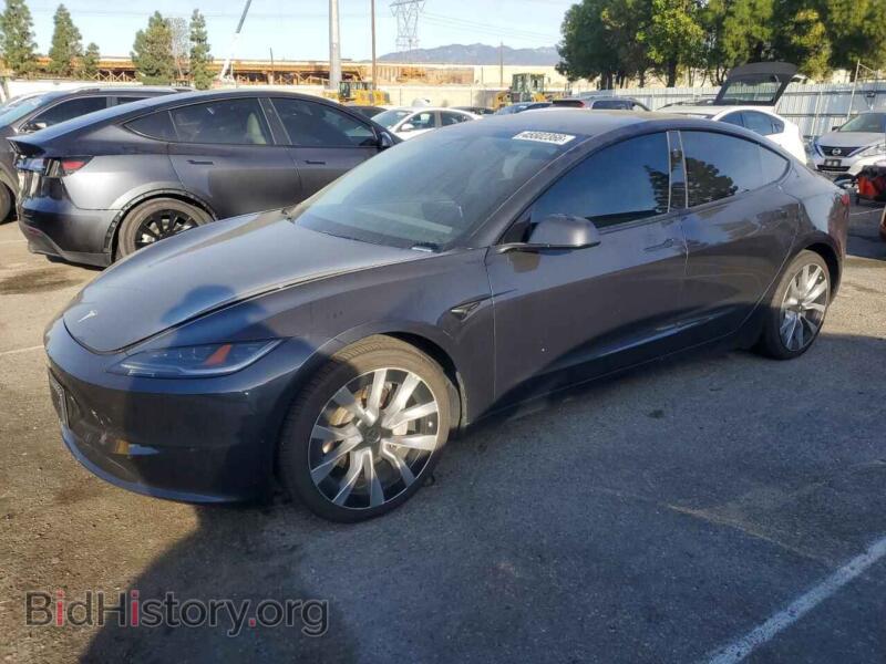 2024 Tesla MODEL 3 (VIN 5YJ3E1EB3RF793517) — photo 1 of 12, Copart, damage: side