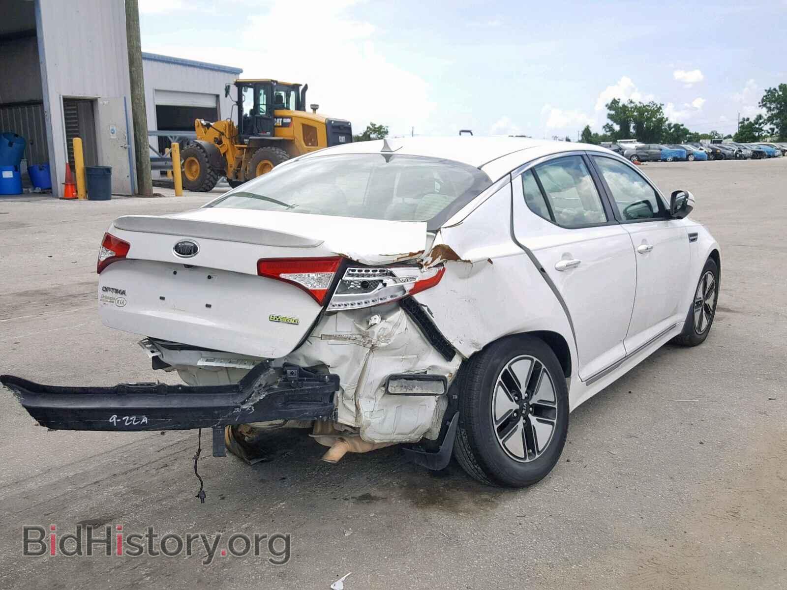 2012 KIA OPTIMA HYB - VIN: KNAGM4AD9C5010588 - Фото 4