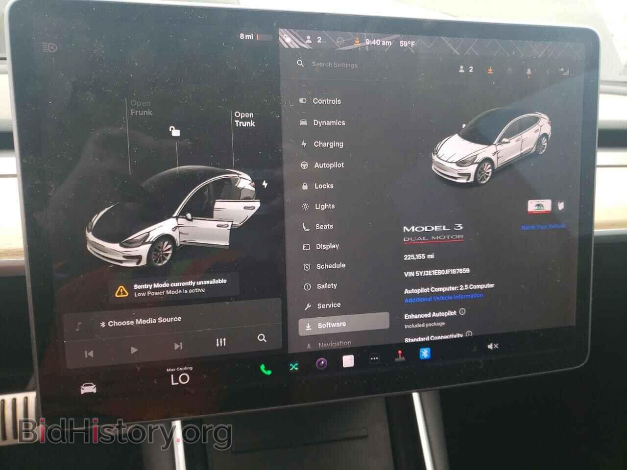 2018 TESLA MODEL 3 - VIN: 5YJ3E1EB0JF187659 - Photo 9