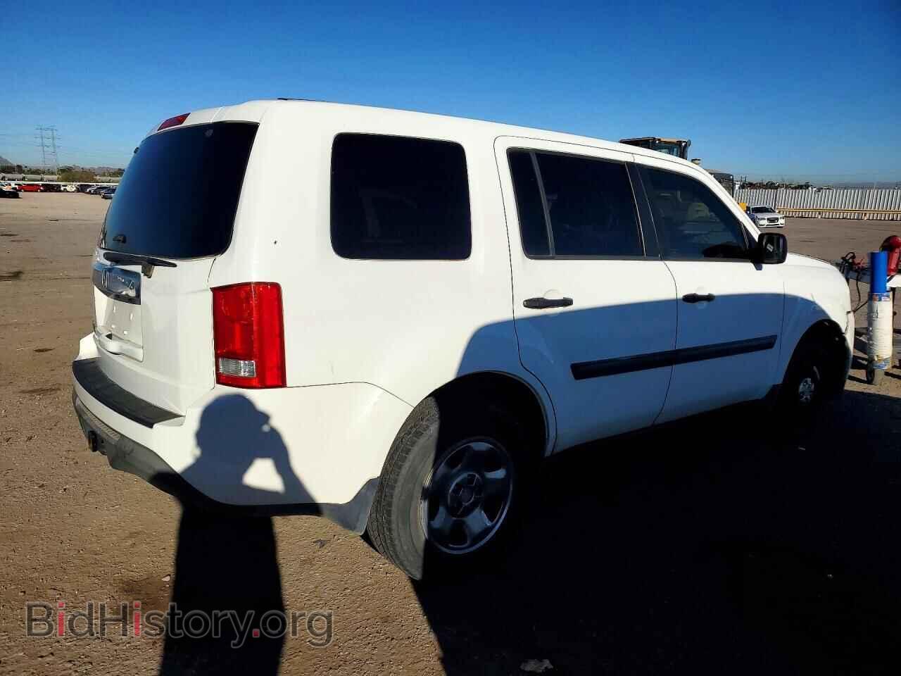 2012 HONDA PILOT - VIN: 5FNYF3H23CB019026 - Фото 3