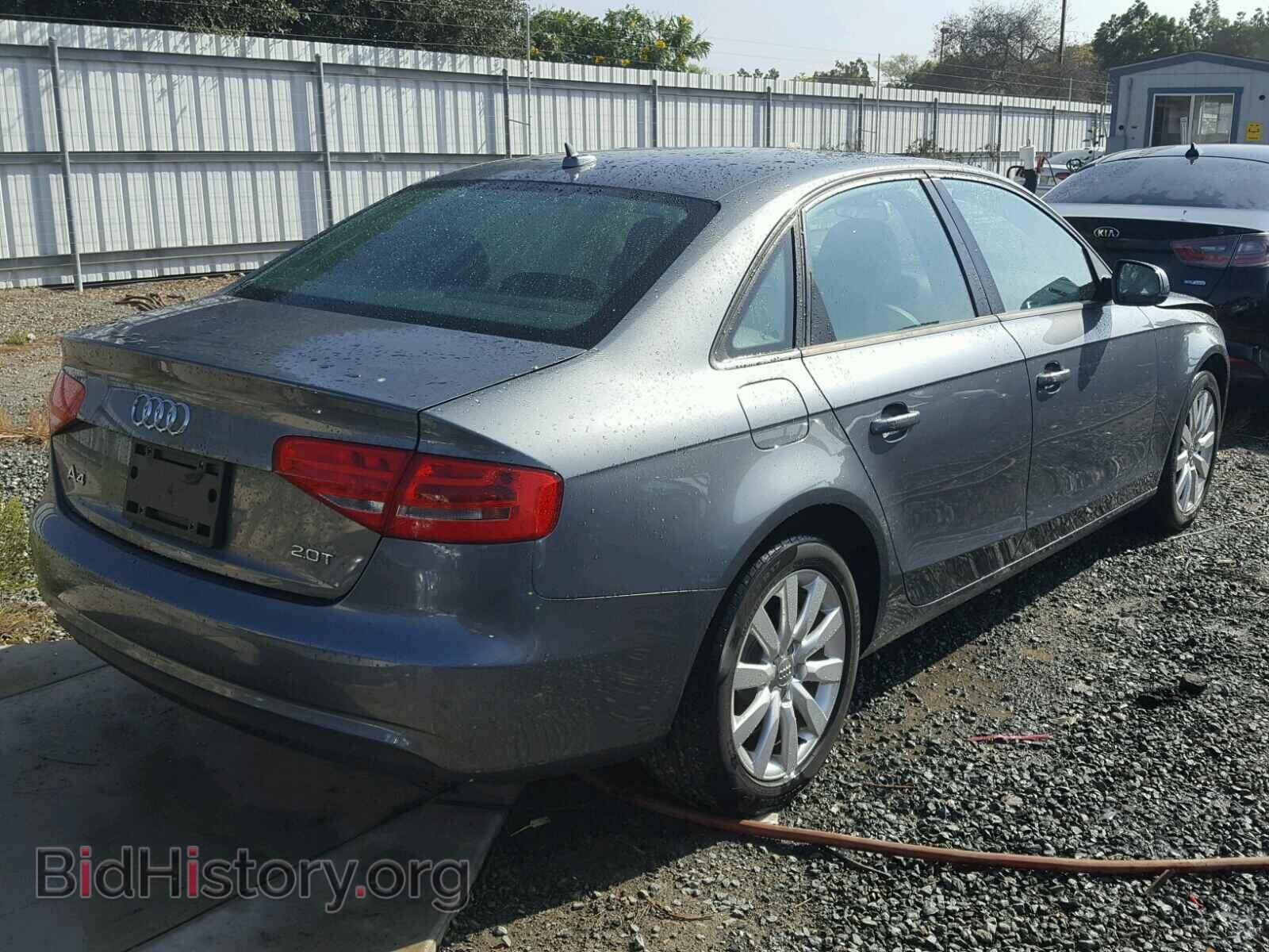 2013 AUDI A4 - VIN: WAUAFAFL6DN034217 - Фото 4