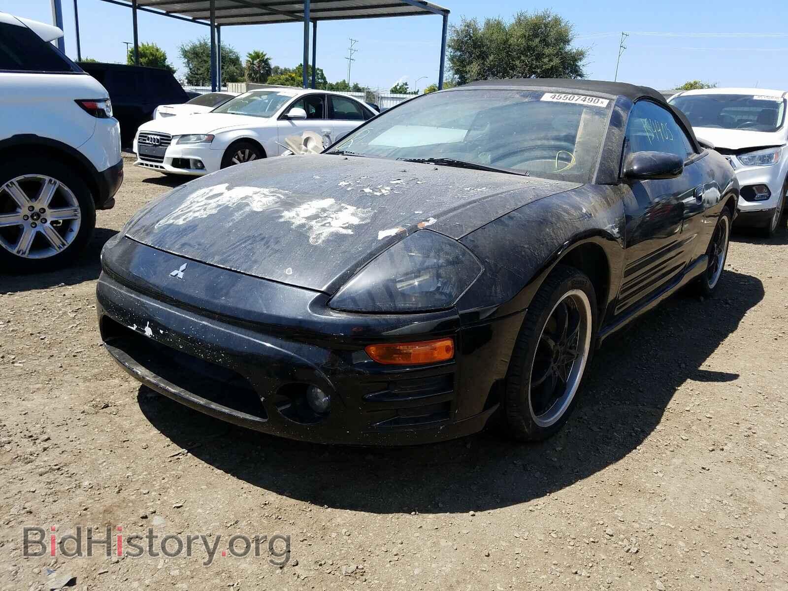 2003 MITSUBISHI ECLIPSE - VIN: 4A3AE75H03E197849 - Photo 2