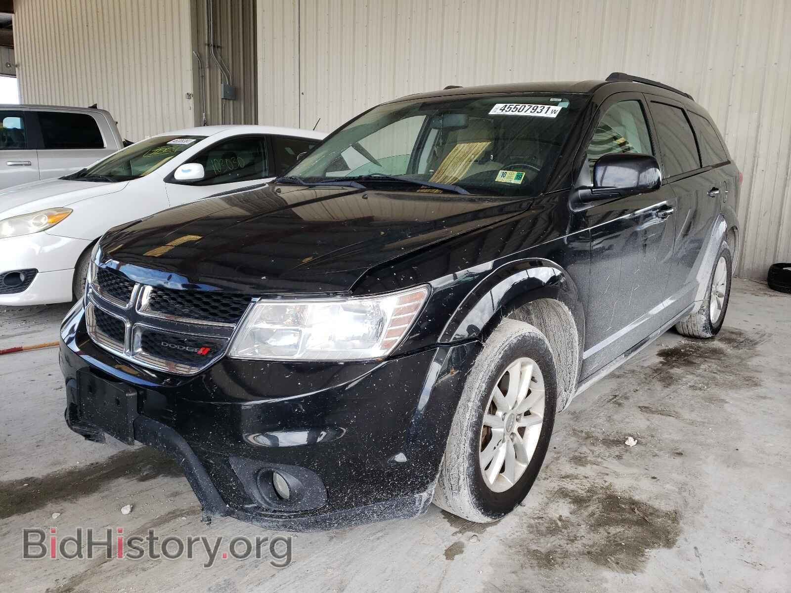 2013 DODGE JOURNEY - VIN: 3C4PDCBB5DT563377 - Фото 2