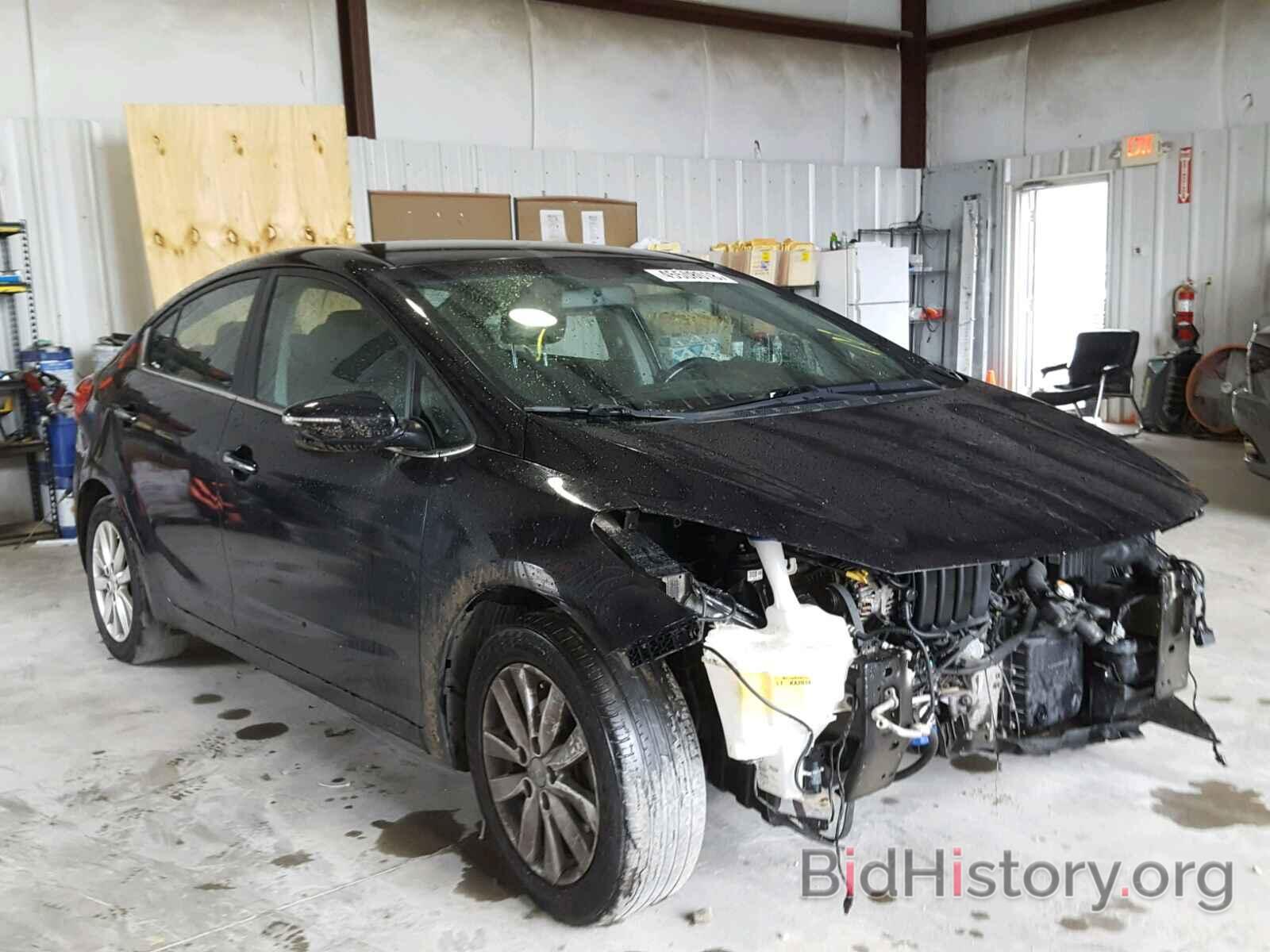 Photo KNAFX4A82E5082662 - KIA FORTE EX 2014