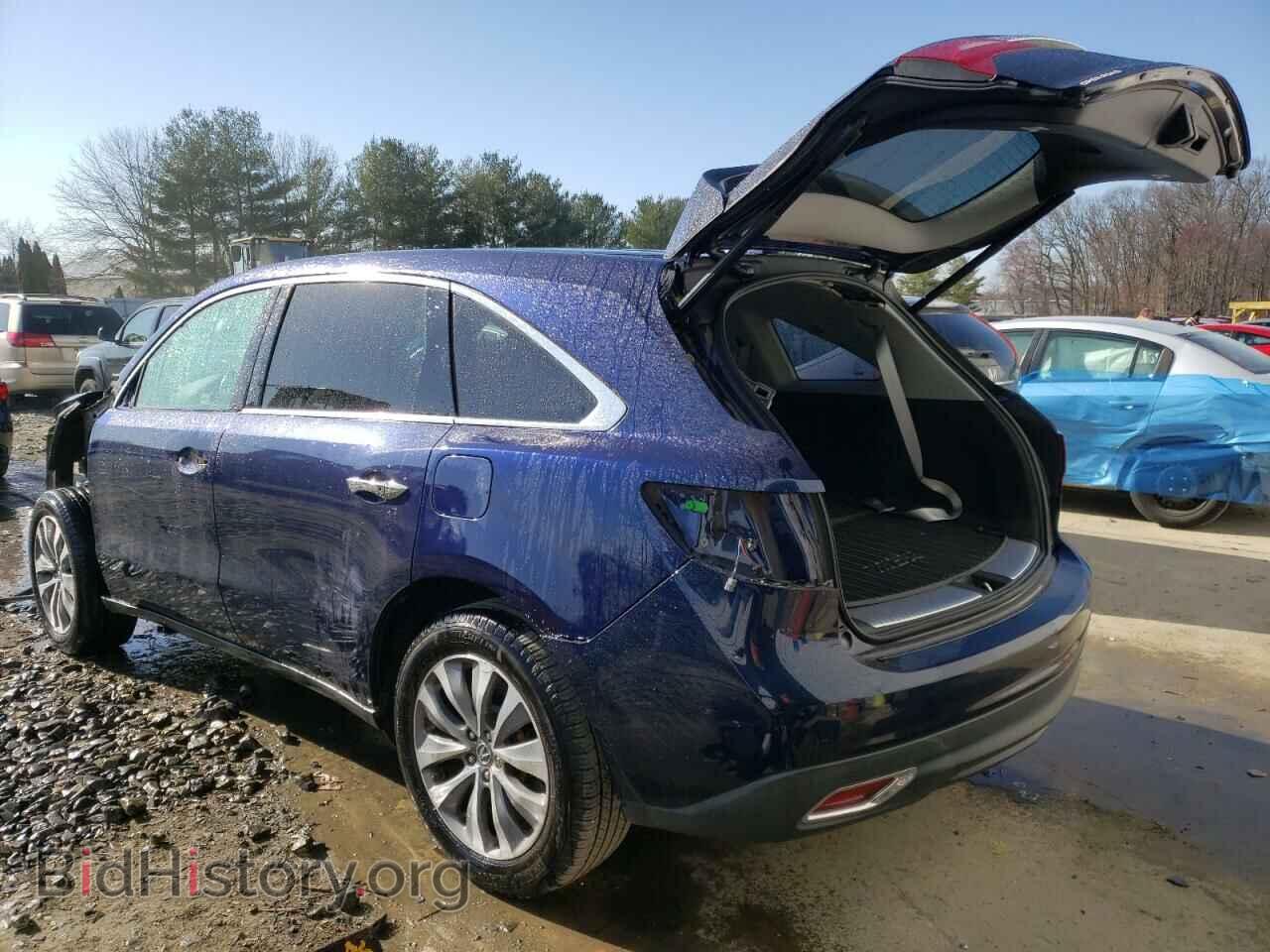 2015 ACURA MDX - VIN: 5FRYD4H41FB007733 - Фото 2