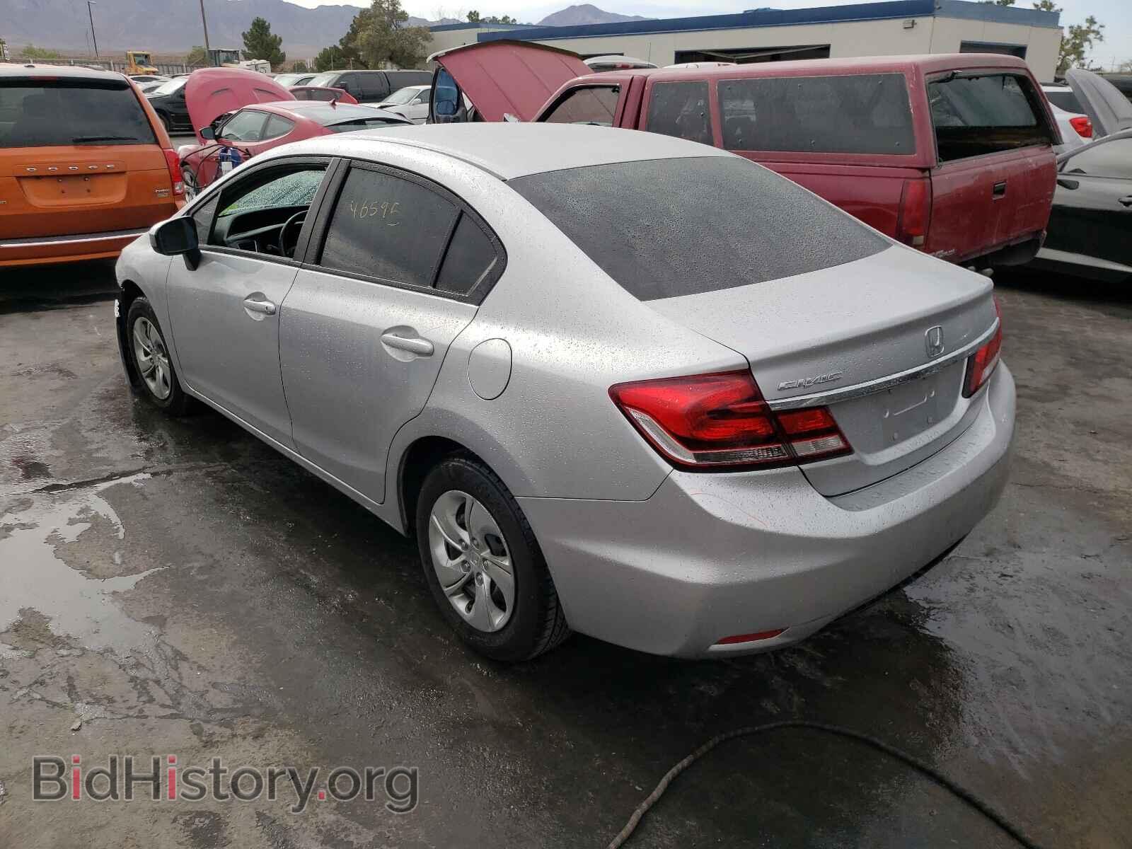 2014 HONDA CIVIC - VIN: 19XFB2F55EE023775 - Фото 3