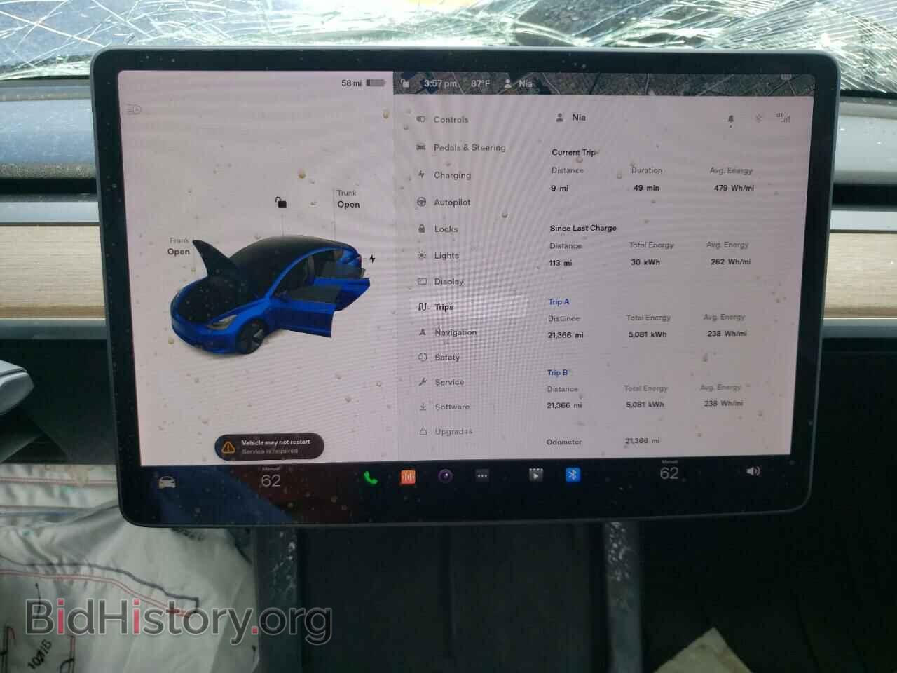 2021 TESLA MODEL 3 - VIN: 5YJ3E1EA8MF876327 - Photo 8