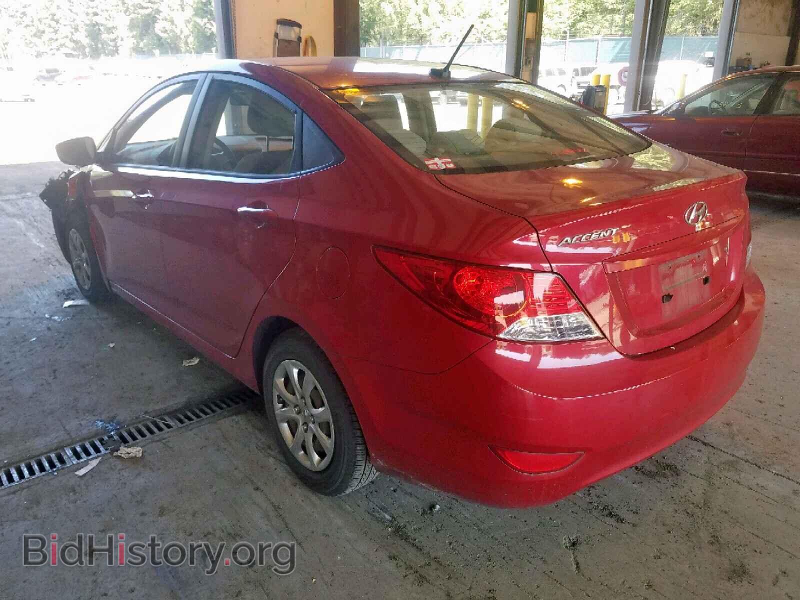 2013 HYUNDAI ACCENT - VIN: KMHCT4AEXDU463344 - Фото 3