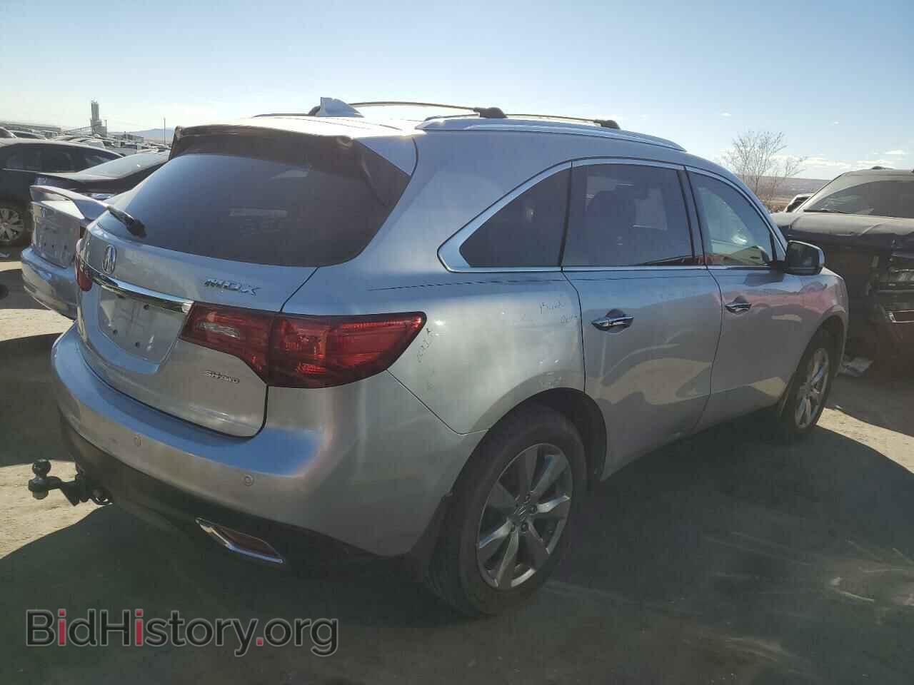 2014 ACURA MDX - VIN: 5FRYD4H86EB006806 - Фото 3