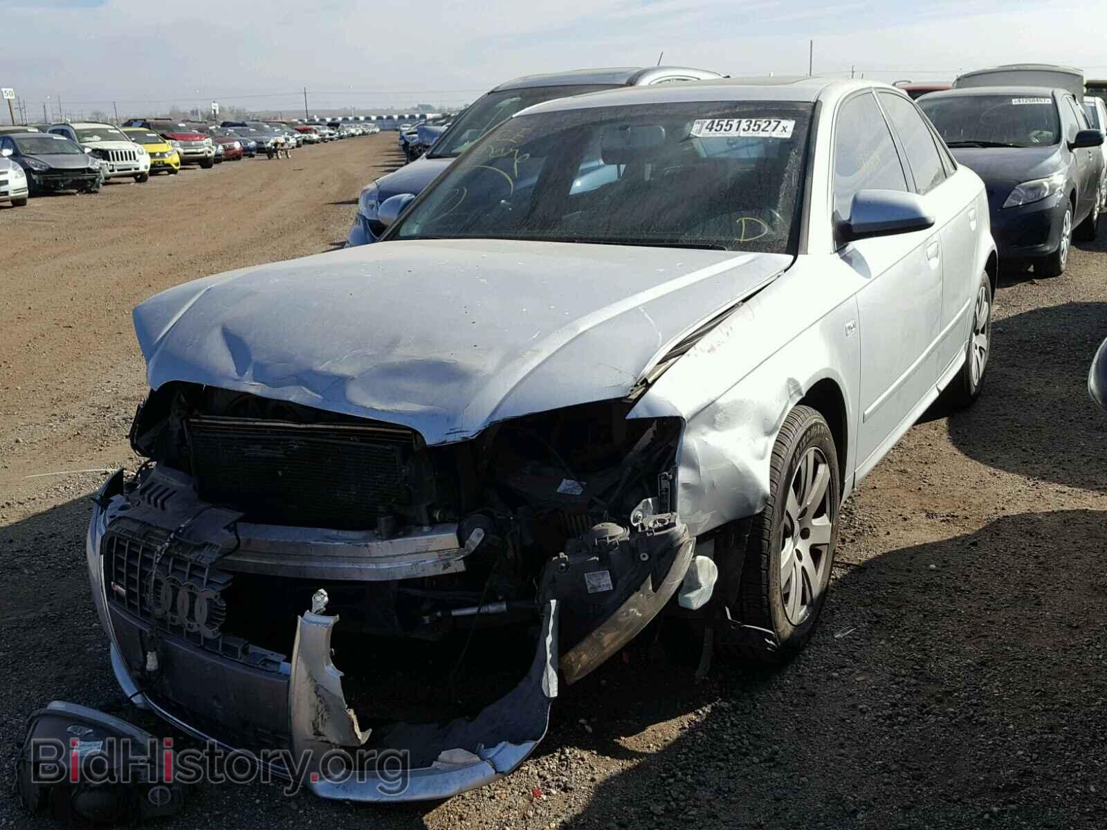 2008 AUDI A4 - VIN: WAUDF78E58A093819 - Фото 2