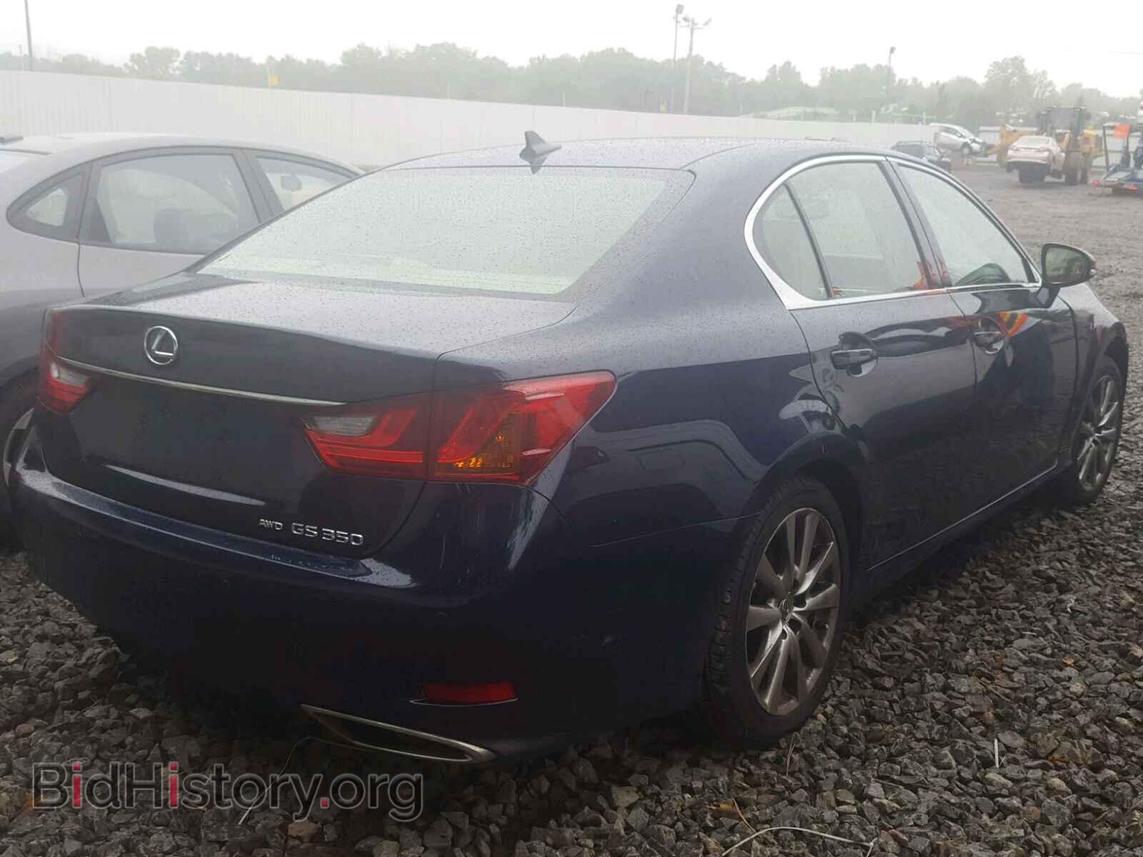 2013 LEXUS GS350 - VIN: JTHCE1BL4D5001512 - Фото 4