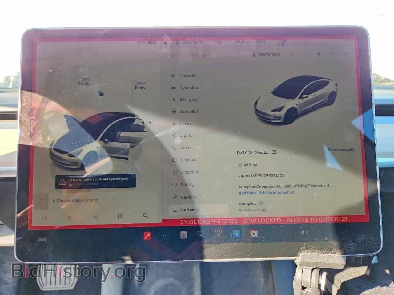 2023 TESLA MODEL 3 - VIN: 5YJ3E1EA2PF572723 - Фото 9