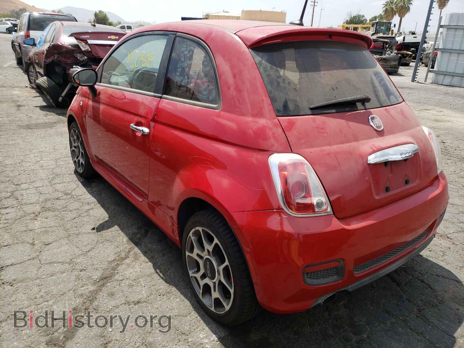 2012 FIAT 500 - VIN: 3C3CFFBR6CT103817 - Фото 3
