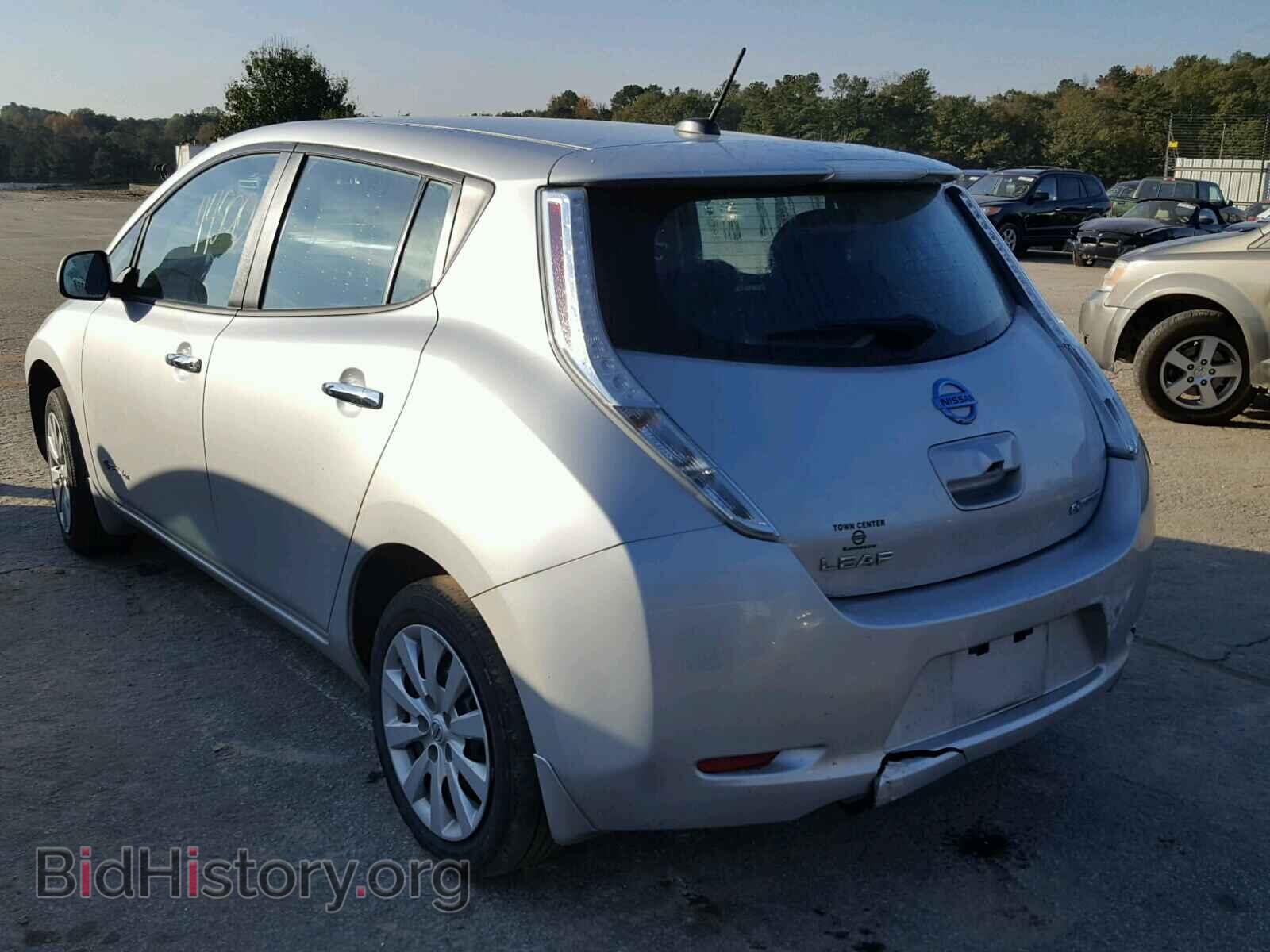 2015 NISSAN LEAF - VIN: 1N4AZ0CP9FC329683 - Фото 3