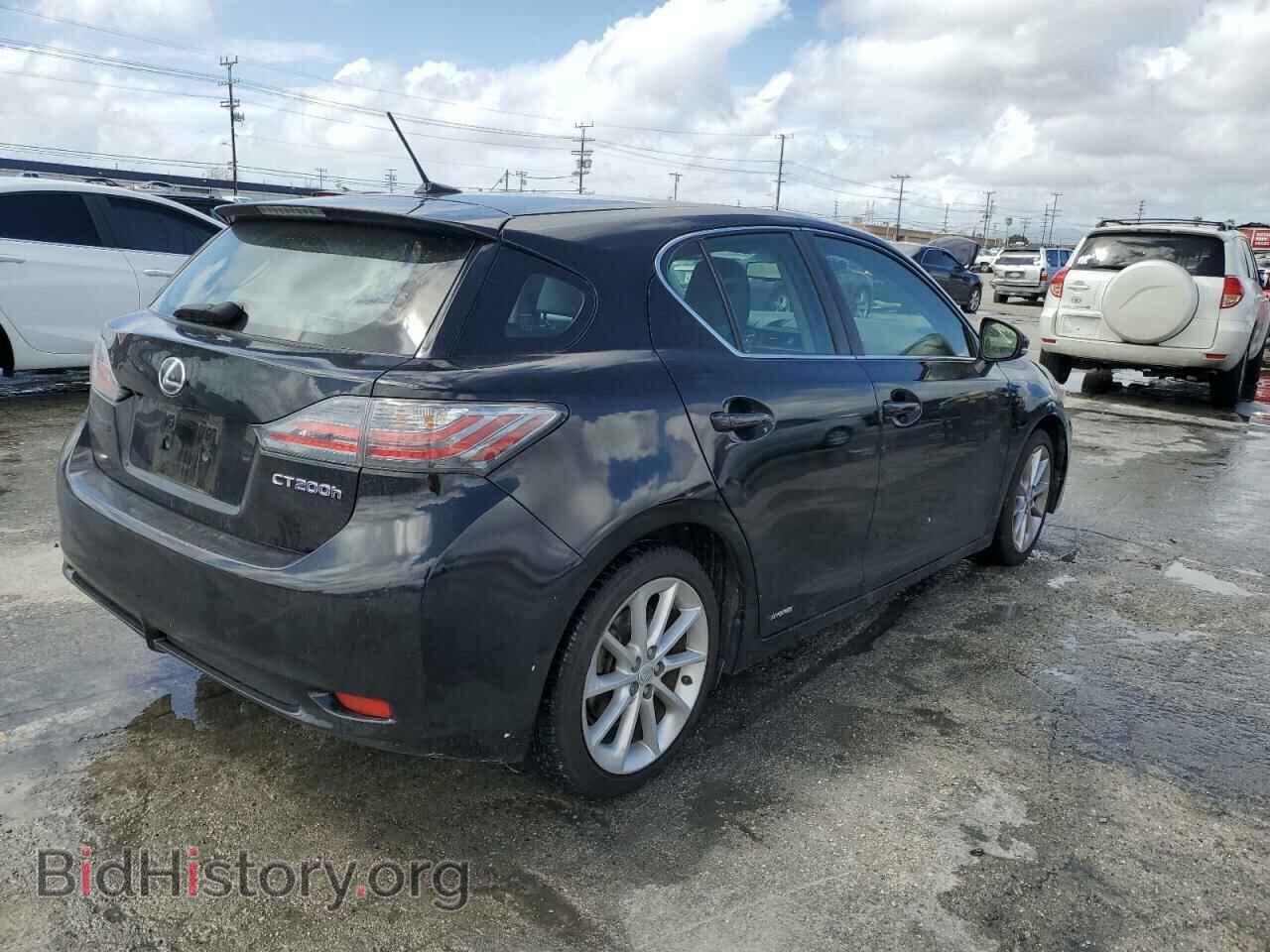 2012 LEXUS CT 200 - VIN: JTHKD5BH2C2066182 - Фото 3
